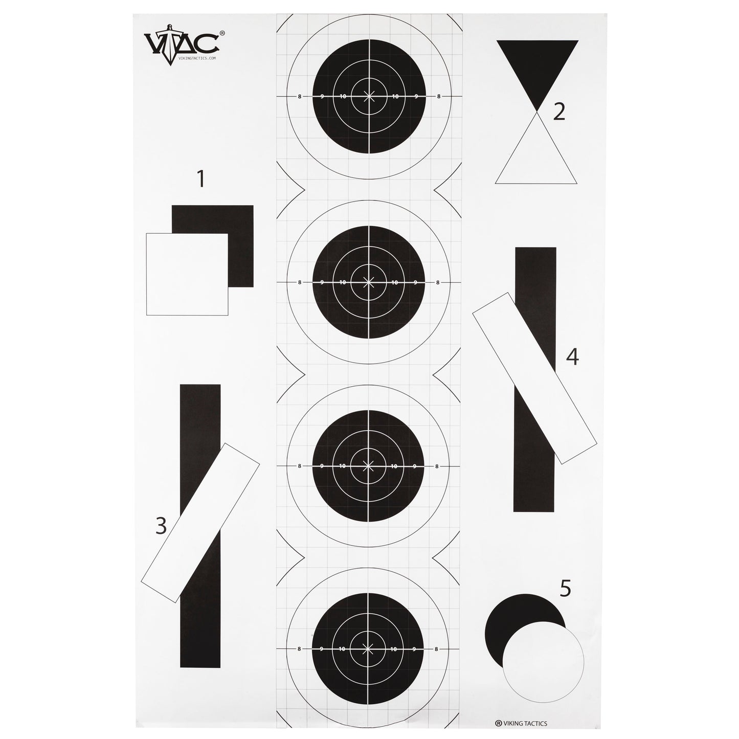 ACTION TGT 2 SIDED BY V-TAC 100PK