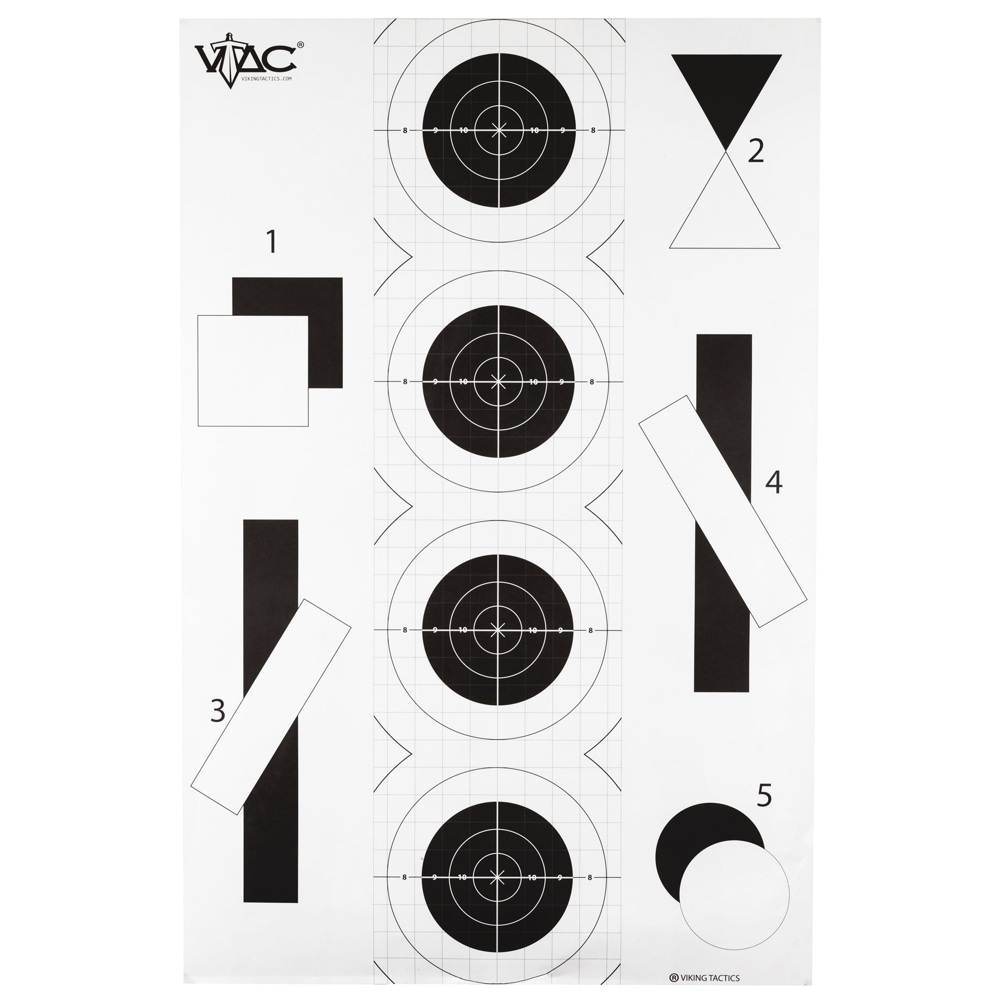 ACTION TGT 2 SIDED BY V-TAC 100PK