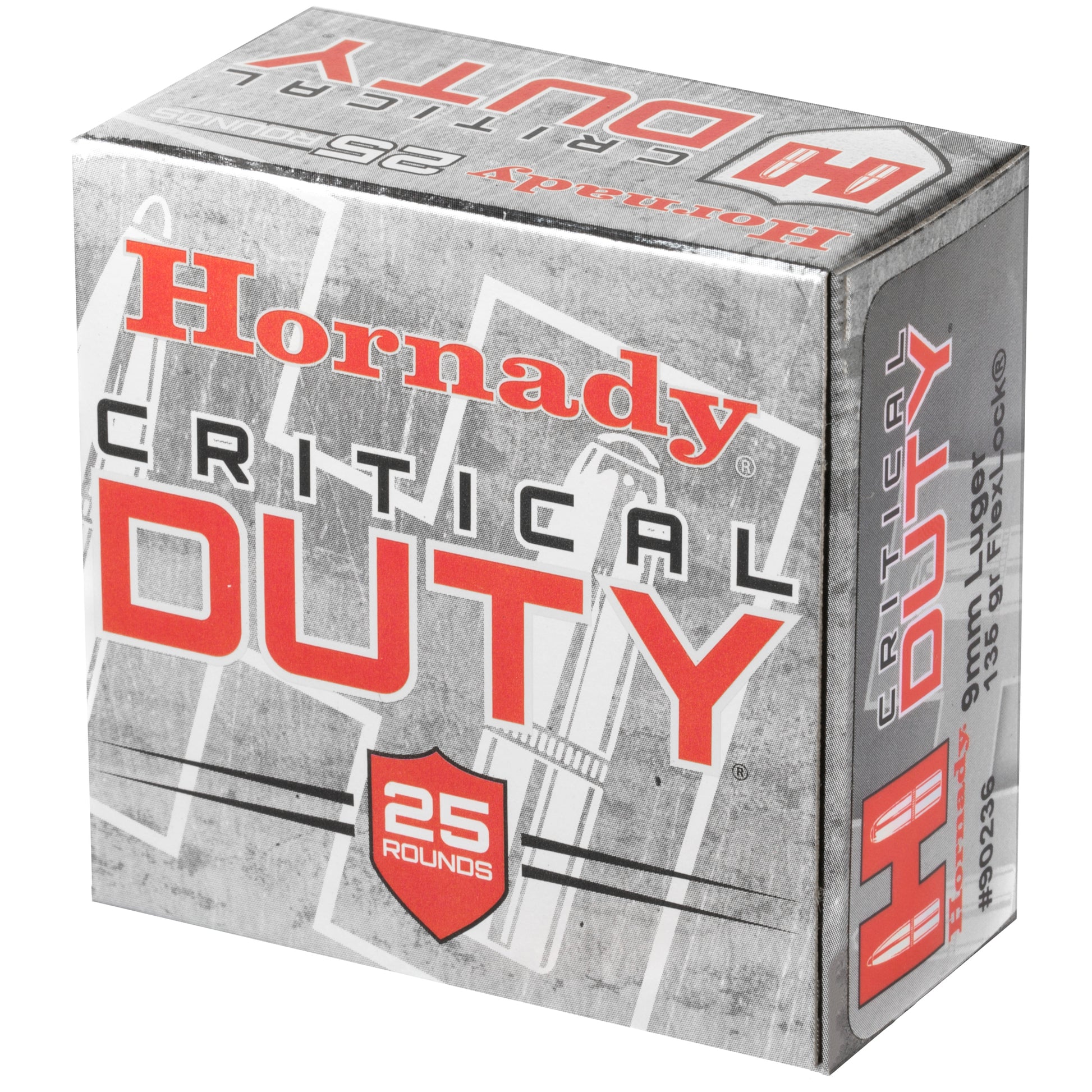 HRNDY 9MM 135GR CRT DUTY 25/250