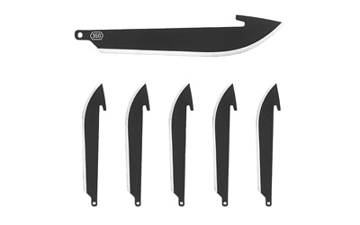 OD EDGE DROP POINT BLADES 5 6PK BLK